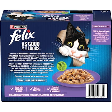 Felix As Good As It Looks Favourite Selection Wet Cat Food 85g x 12 pack
