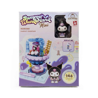 Hello Kitty - YuMe Blocks Summer Wunderland Mini Series Kuromi Parfait Fountain