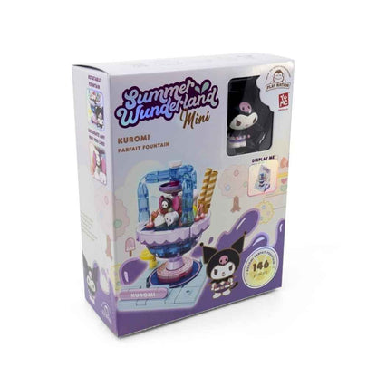 Hello Kitty - YuMe Blocks Summer Wunderland Mini Series Kuromi Parfait Fountain