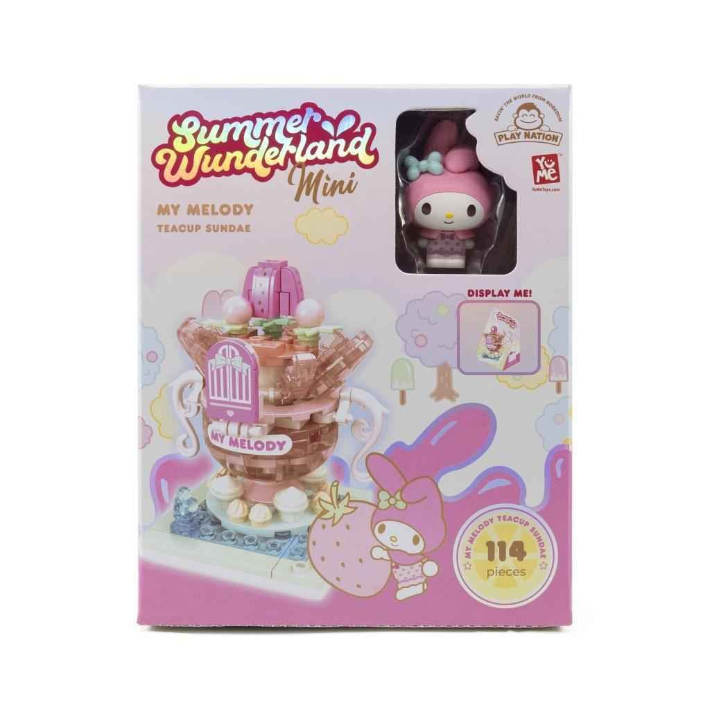 Hello Kitty - YuMe Blocks Summer Wunderland Mini Series Melody Teacup Sundae