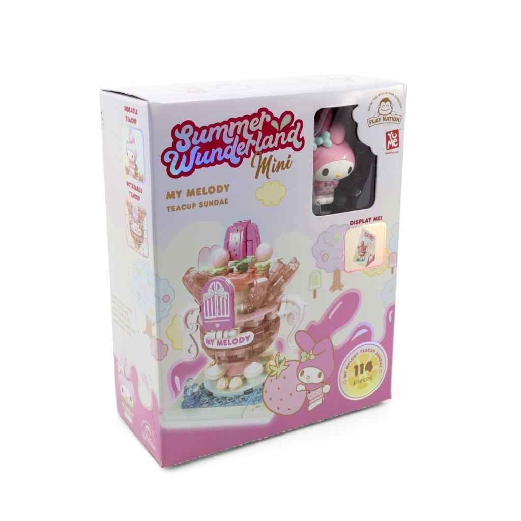 Hello Kitty - YuMe Blocks Summer Wunderland Mini Series Melody Teacup Sundae