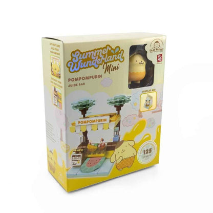 Hello Kitty - YuMe Blocks Summer Wunderland Mini Series Pompompurin Juice Bar