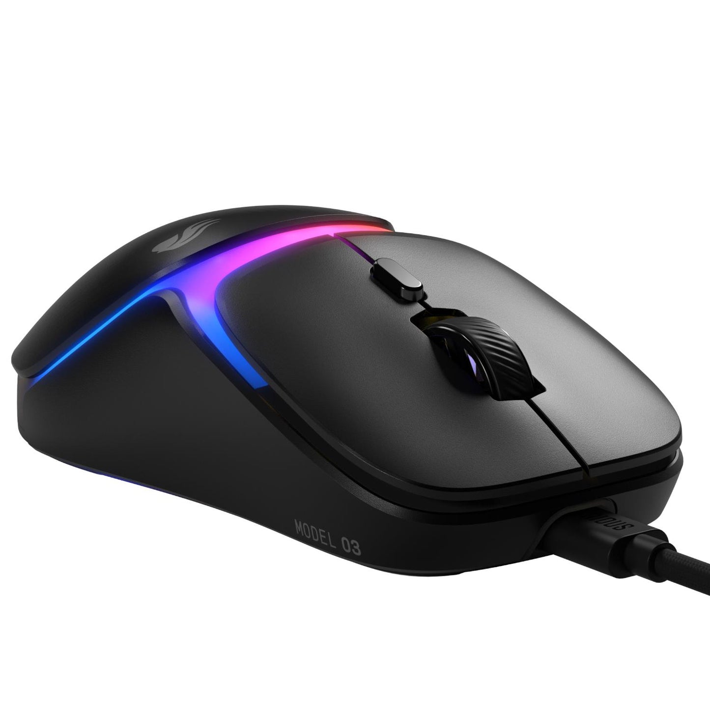 Glorious Model O3 Wired Gaming Mouse (Black)