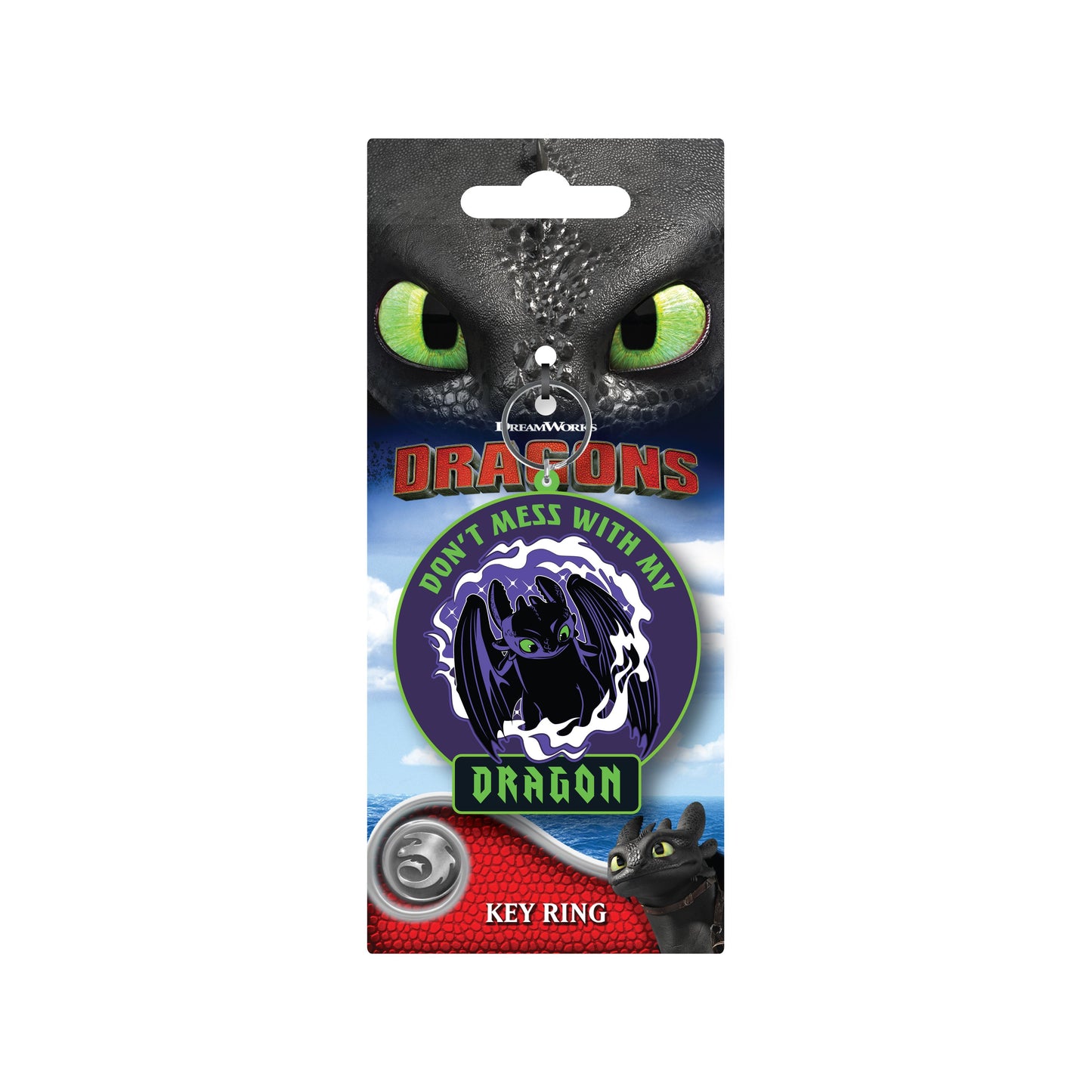 How To Train Your Dragon - Don't Mess With My Dragon PVC Keyring