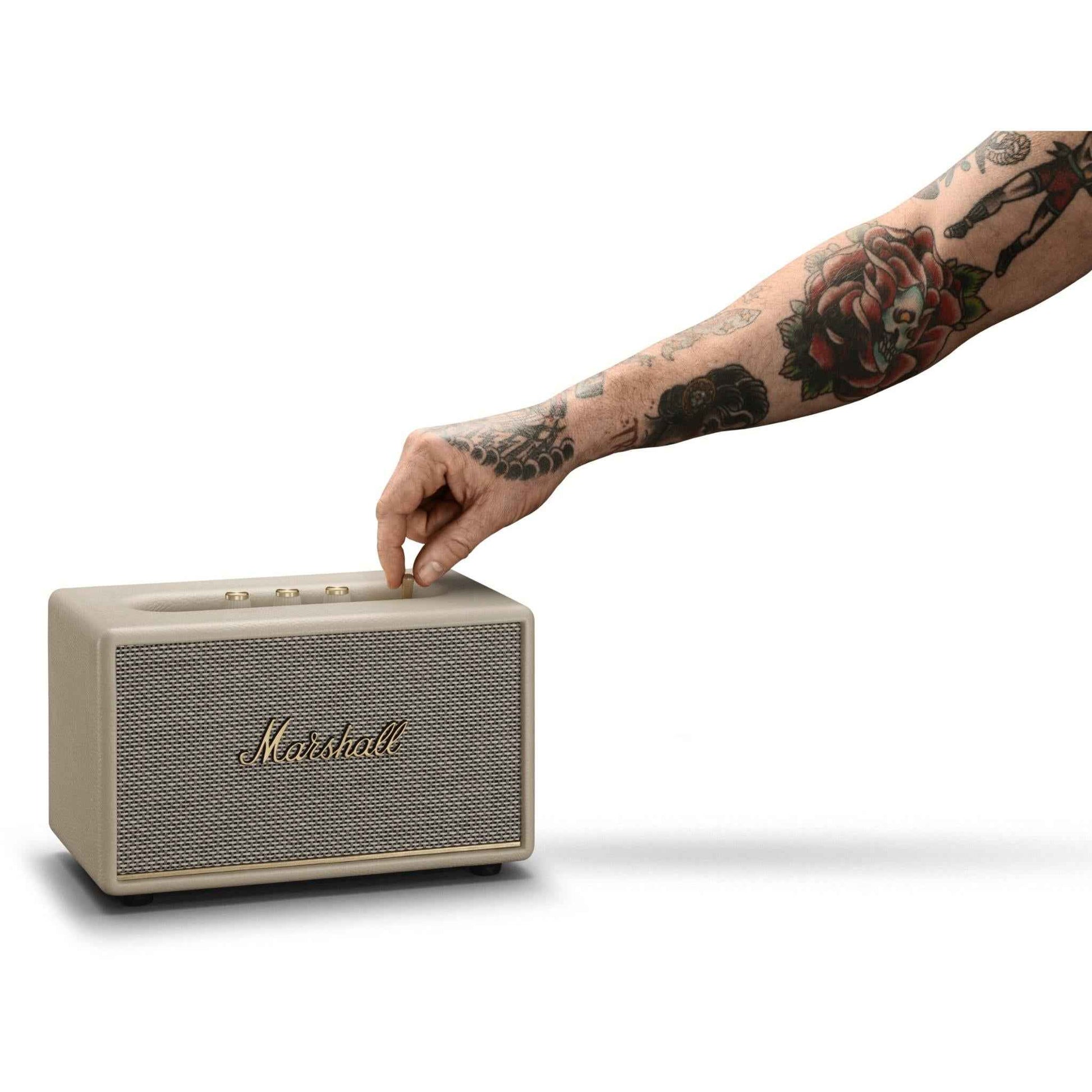 Marshall Acton III Wireless Bluetooth Home Speaker (Cream)