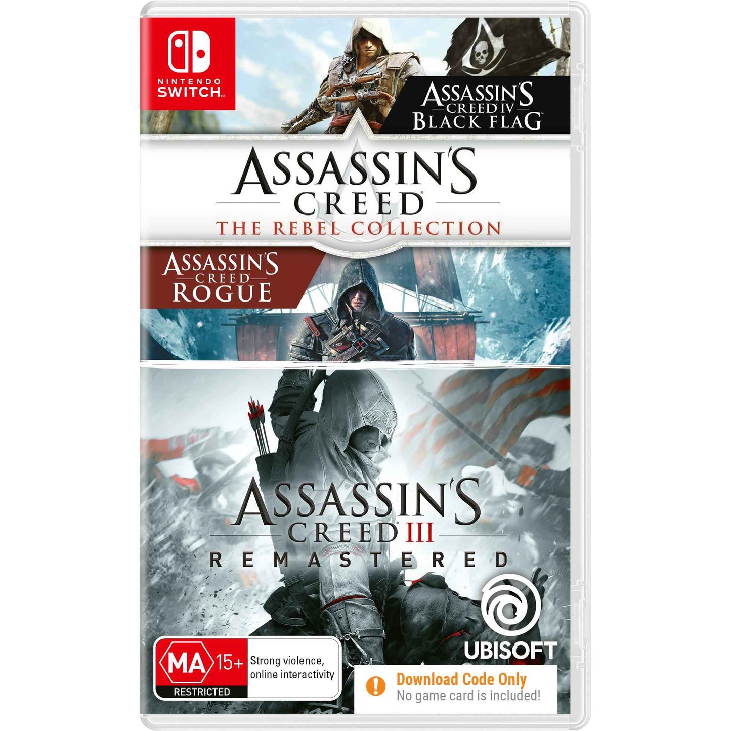 Assassin’s Creed Rebel Collection Bundle (Code in Box)