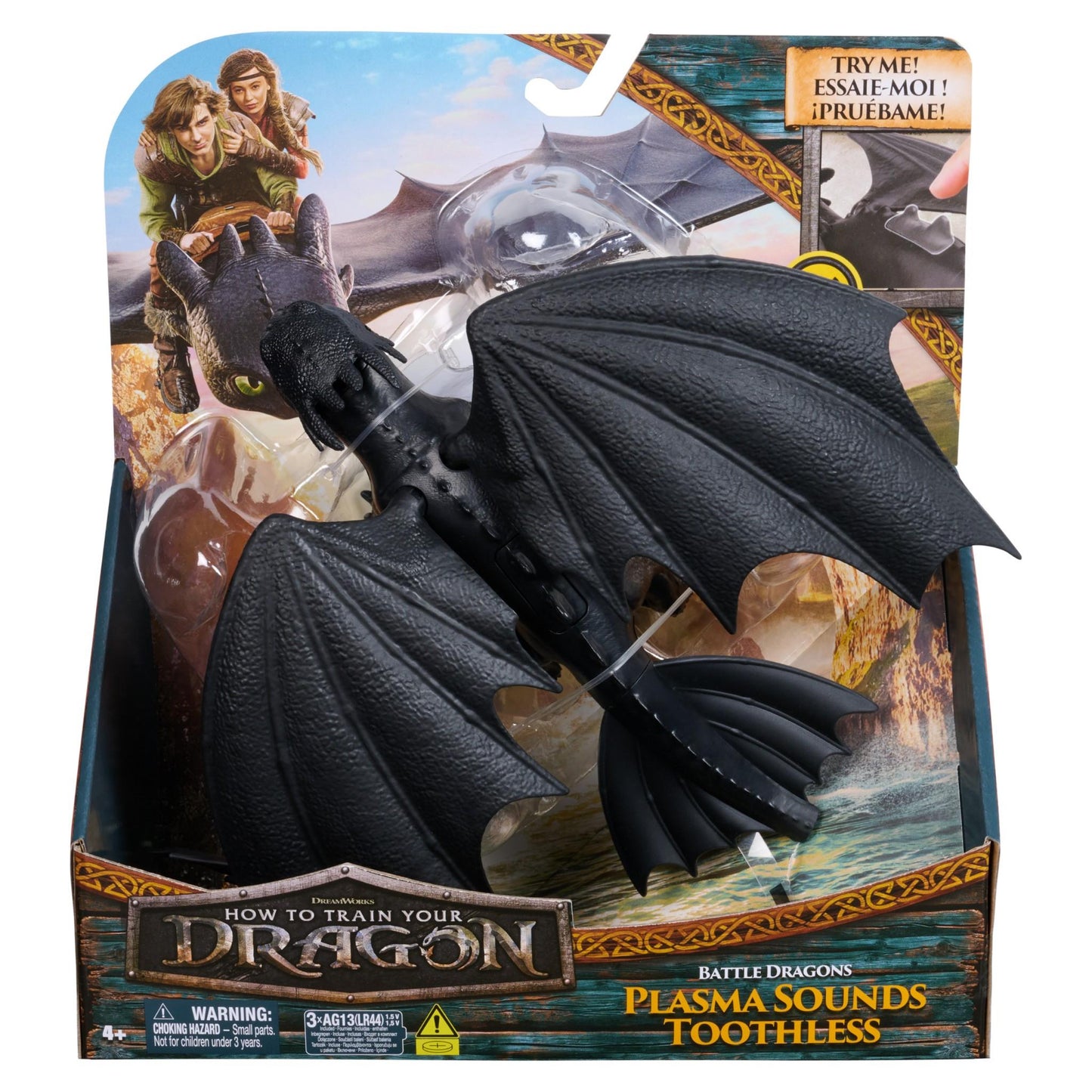 How to Train Your Dragon - Plasma Sounds Toothless Figure