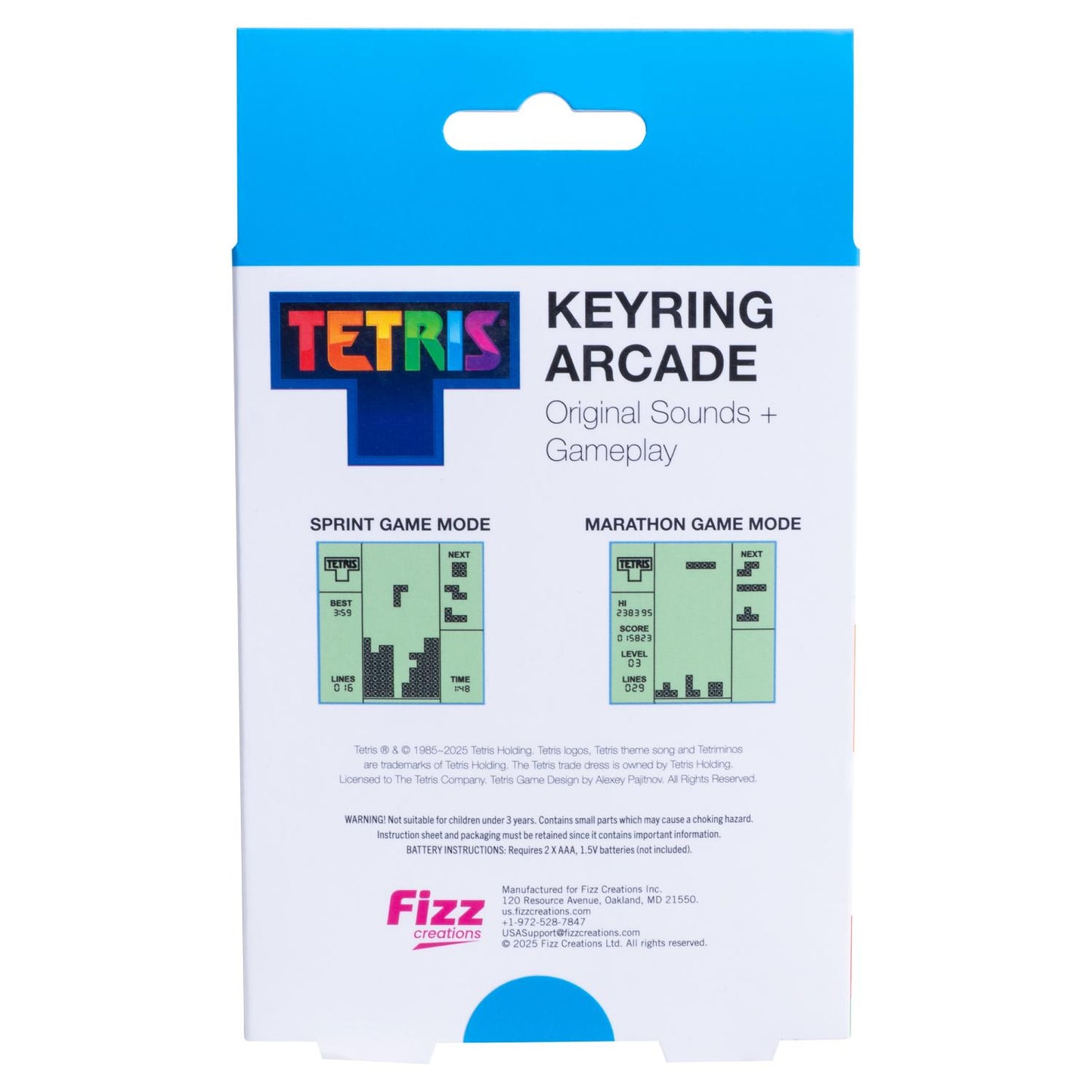 Tetris - Game Keychain