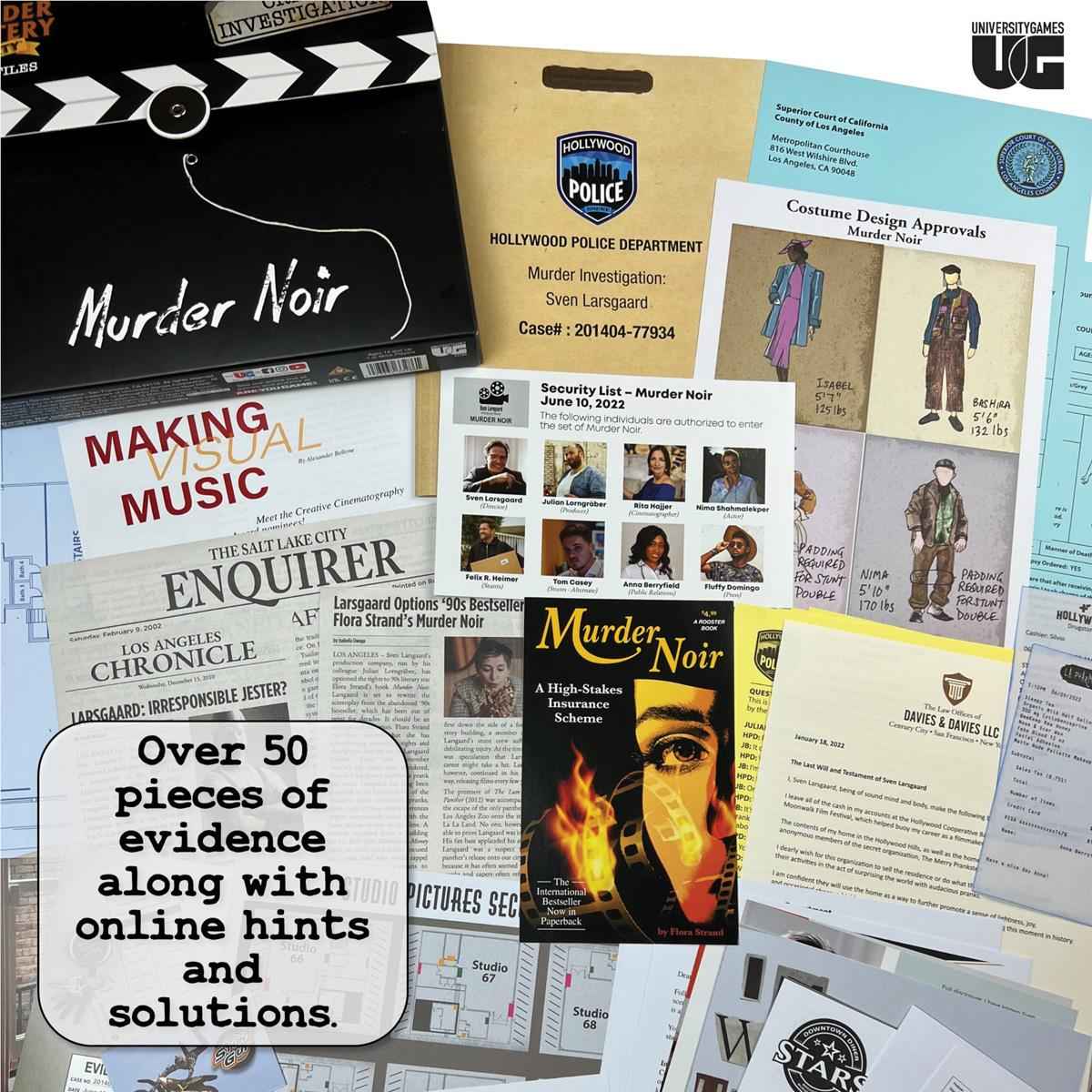 Murder Mystery Case Files - Murder Noir