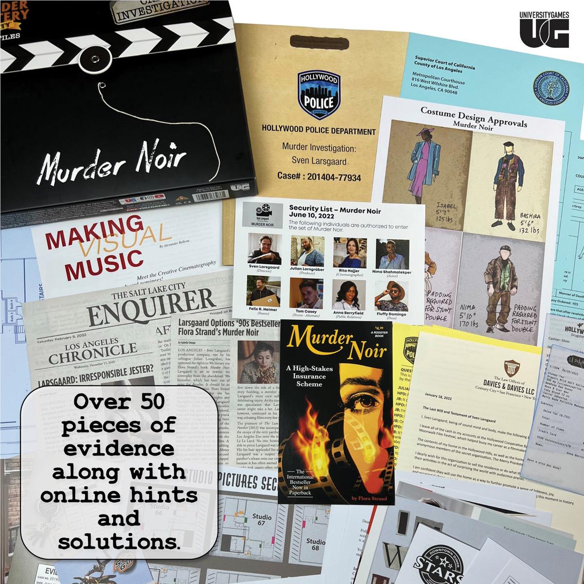 Murder Mystery Case Files - Murder Noir