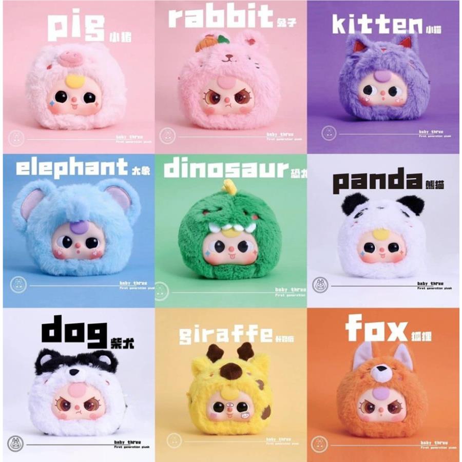 Baby Three - Take Me Out Zipper Bag Plush (Blind Box)