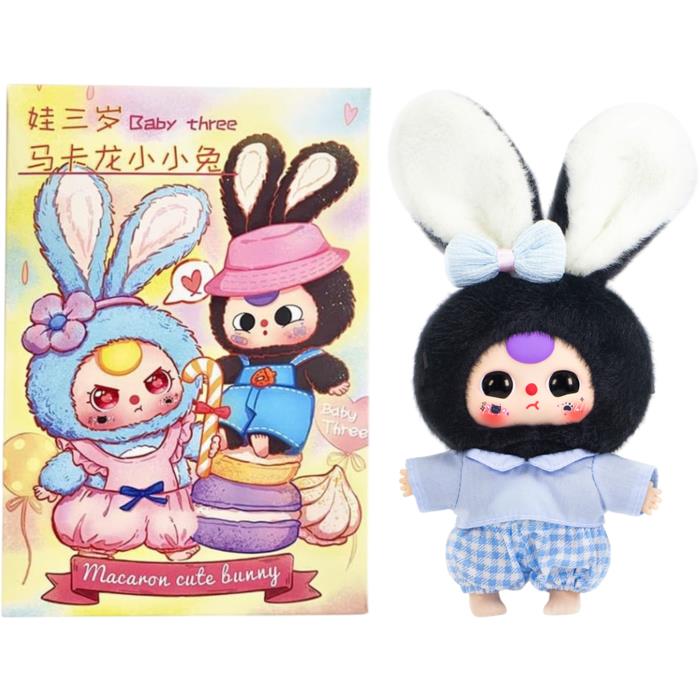 Baby Three - Macaron Cute Bunny Plush (Blind Box)