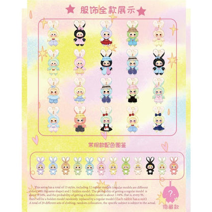 Baby Three - Macaron Cute Bunny Plush (Blind Box)