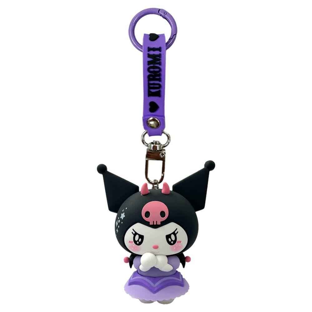 Angel & Devil Collector Figurine Bag Clip - Kuromi