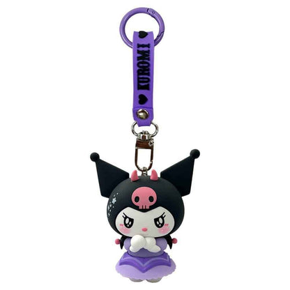 Angel & Devil Collector Figurine Bag Clip - Kuromi