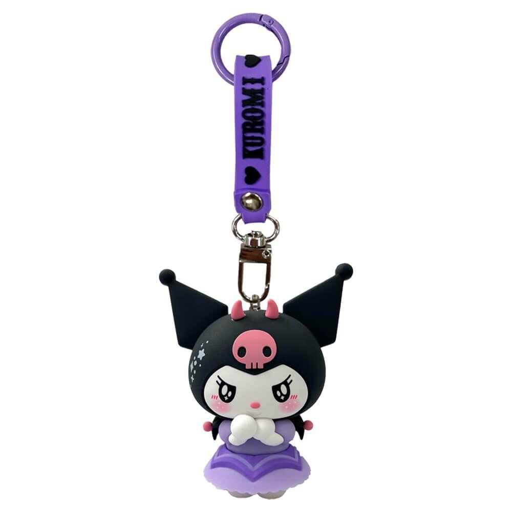 Angel & Devil Collector Figurine Bag Clip - Kuromi