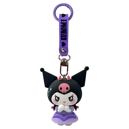 Angel & Devil Collector Figurine Bag Clip - Kuromi