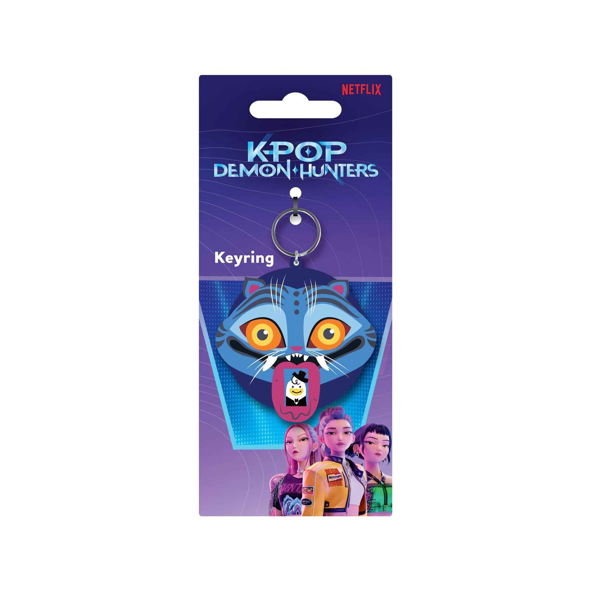 KPOP Demon Hunters - Derpy Face PVC Keyring