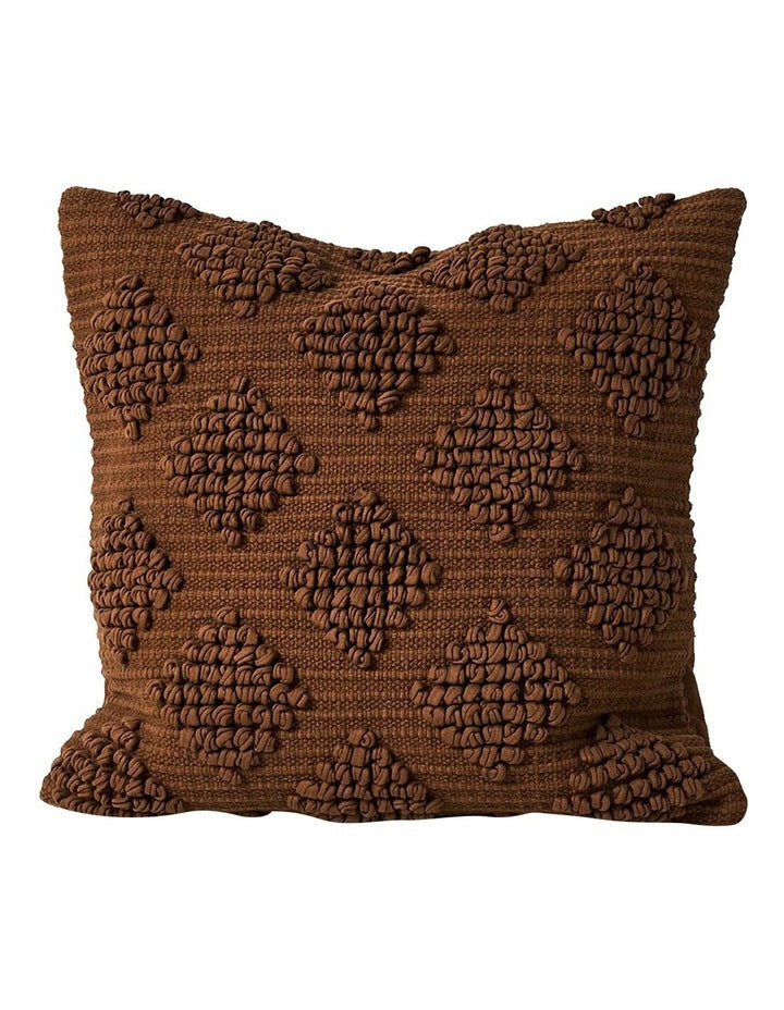 Husk Cushion in Tobacco