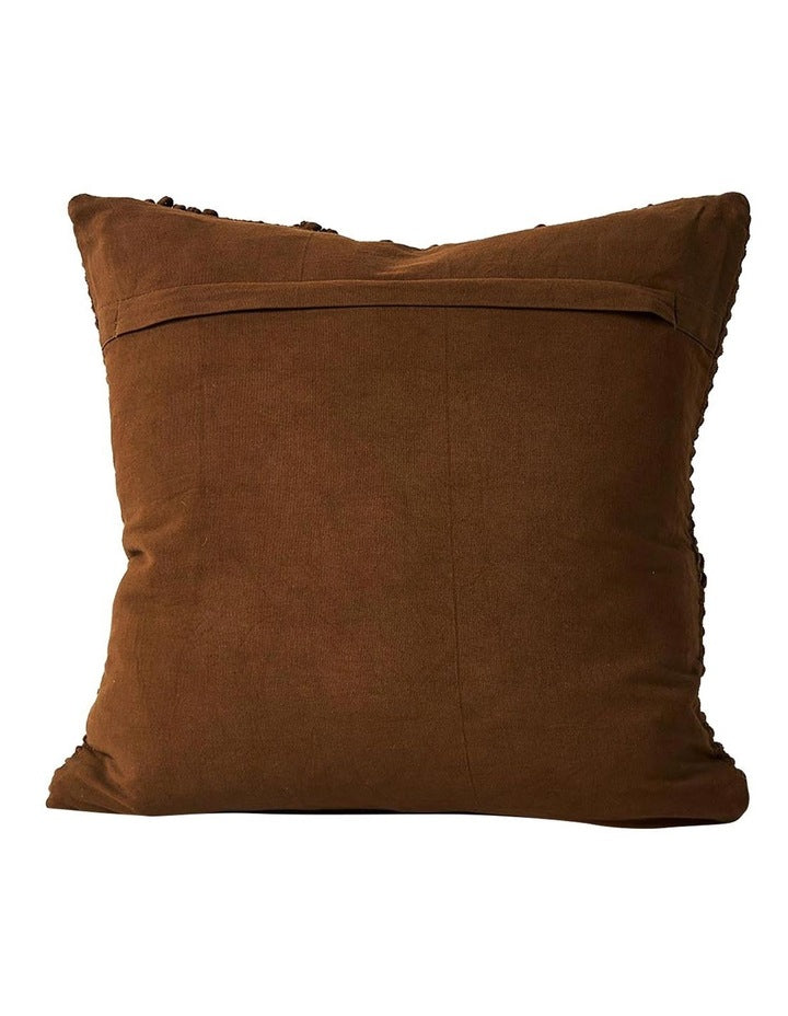 Husk Cushion in Tobacco