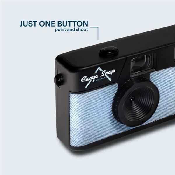 Camp Snap Digital Compact Camera (Denim)