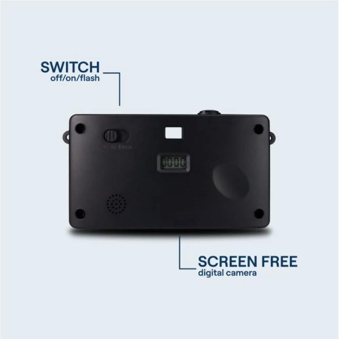 Camp Snap Digital Compact Camera (Denim)
