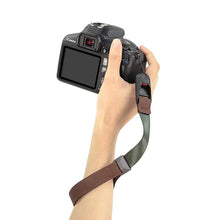 XCD Premium Camera Wrist Strap (Olive/Tan)
