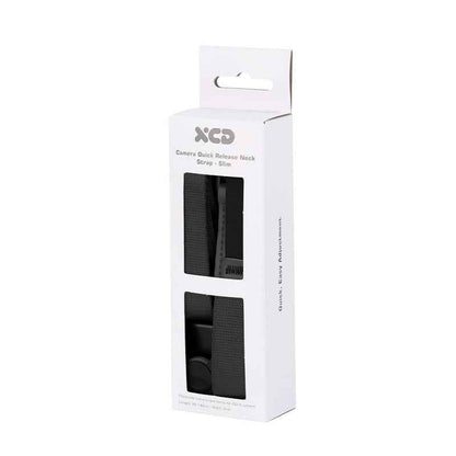 XCD Premium Slim Camera Neck Strap (Black)