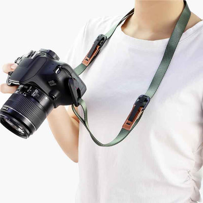 XCD Premium Slim Camera Neck Strap (Olive)