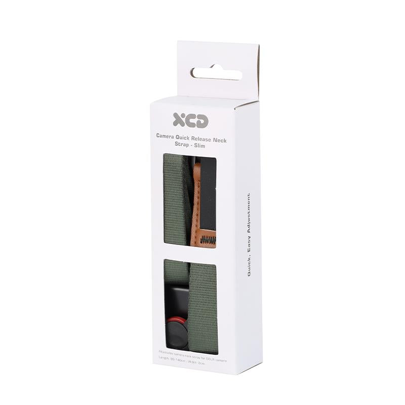 XCD Premium Slim Camera Neck Strap (Olive)