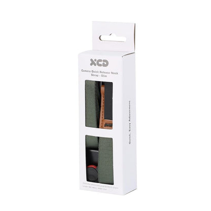 XCD Premium Slim Camera Neck Strap (Olive)