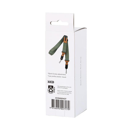 XCD Premium Wide Camera Neck Strap (Olive/Tan)