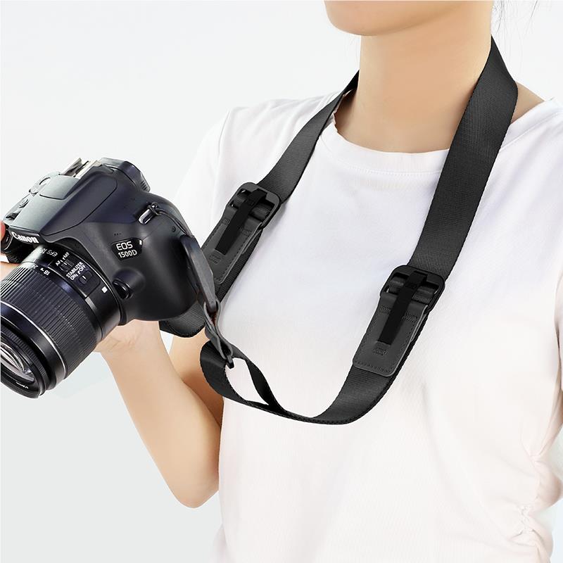 XCD Premium Wide Camera Neck Strap (Black)