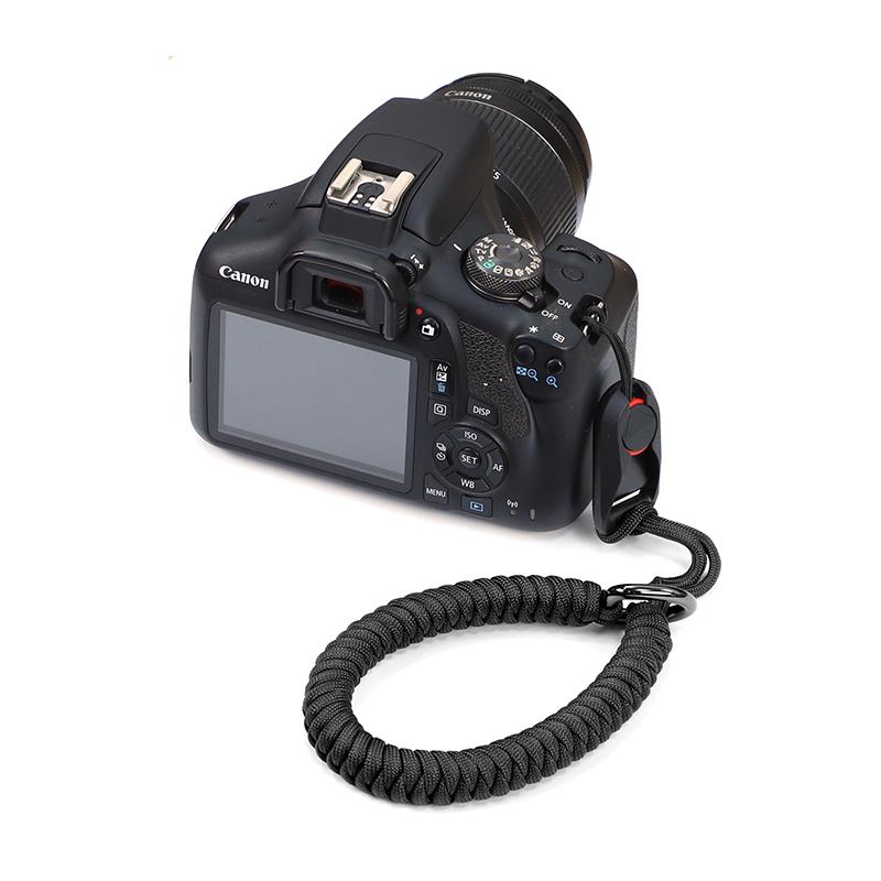 XCD Camera Braided Wrist Strap (Black)