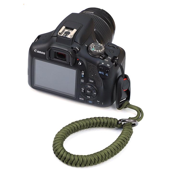 XCD Camera Braided Wrist Strap (Olive)