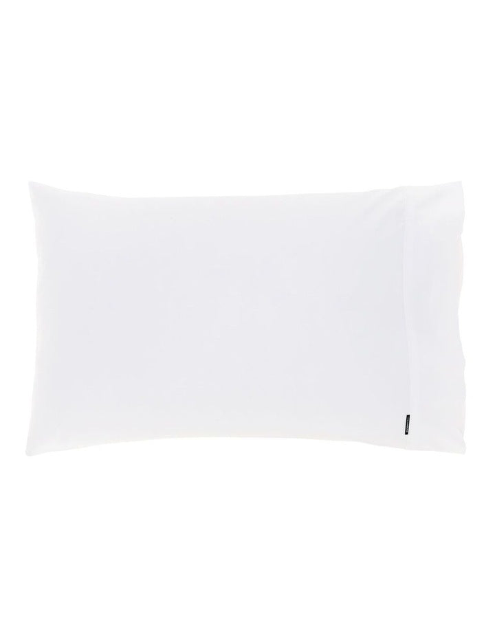 Augusta 500TC Cotton Sateen Standard Pillowcase In White