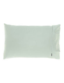 Augusta 500TC Cotton Sateen Standard Pillowcase In Green Gum