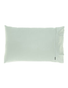 Augusta 500TC Cotton Sateen King Pillowcase In Green Gum