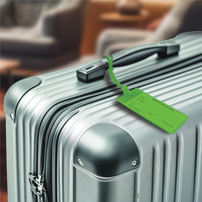 Terminal 2 Luggage Jelly Tags 2 Piece (Green)