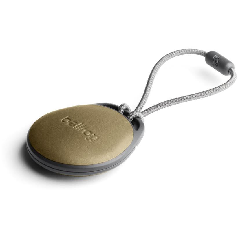 Bellroy Leather AirTag Case (Khaki)