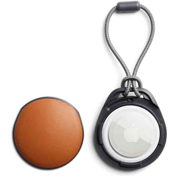 Bellroy Leather AirTag Case (Terracotta)