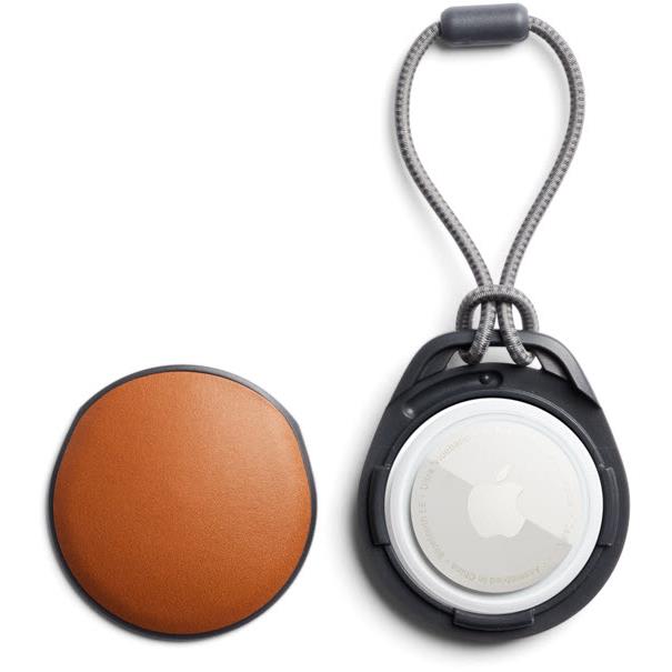 Bellroy Leather AirTag Case (Terracotta)