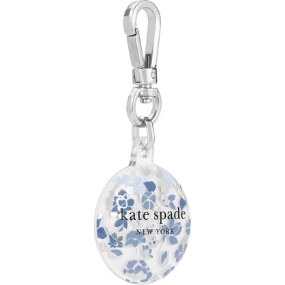 Kate Spade AirTag Keychain (Flowerbed Blue)