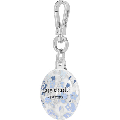 Kate Spade AirTag Keychain (Flowerbed Blue)