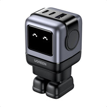 UGREEN UNO 65W Robot GaN 3-Port Charger (Grey)