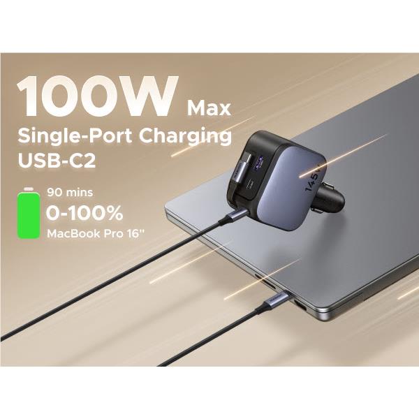 UGREEN 145W Fast Car Charger