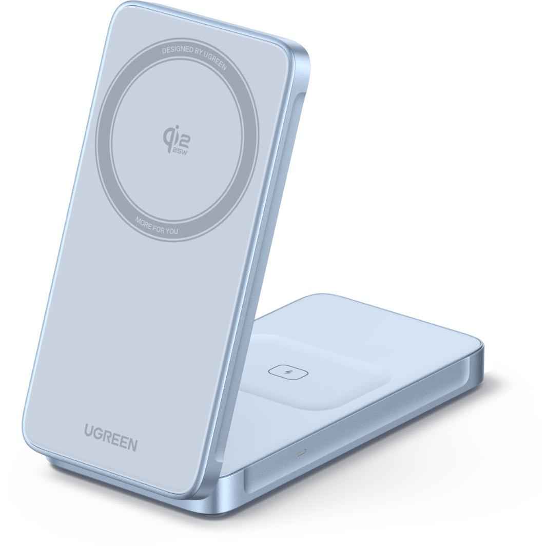 UGREEN Qi2.2 25W 2-in-1 Magnetic Wireless Charger