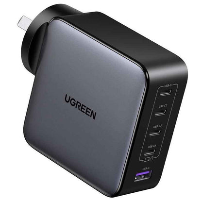 UGREEN Nexode 100W 5-Port GaN Fast Charger (Grey)