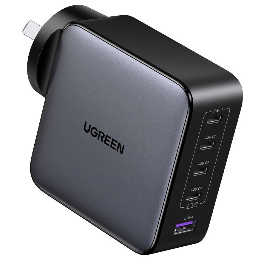 UGREEN Nexode 100W 5-Port GaN Fast Charger (Grey)
