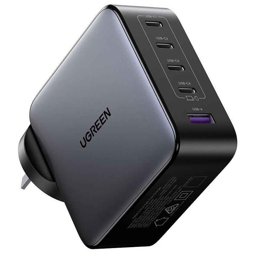 UGREEN Nexode 100W 5-Port GaN Fast Charger (Grey)